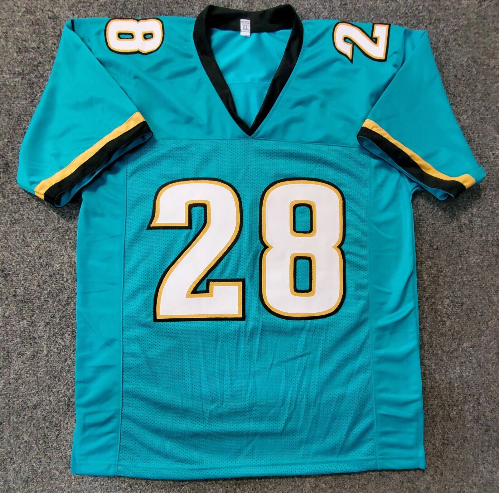 Fred Taylor cheapest Autographed/Signed Jersey JSA COA Jacksonville Jaguars