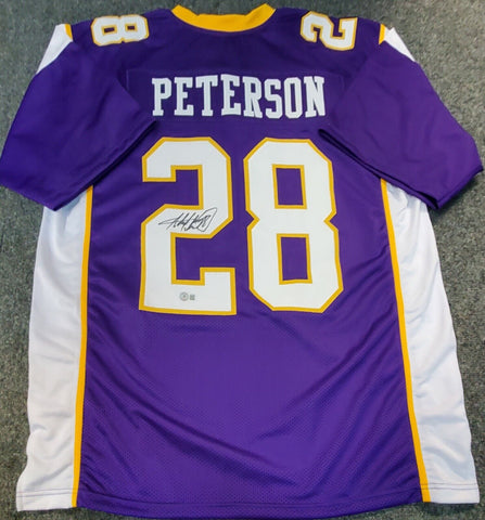 Adrian Peterson Autographed and Framed Minnesota Vikings Jersey