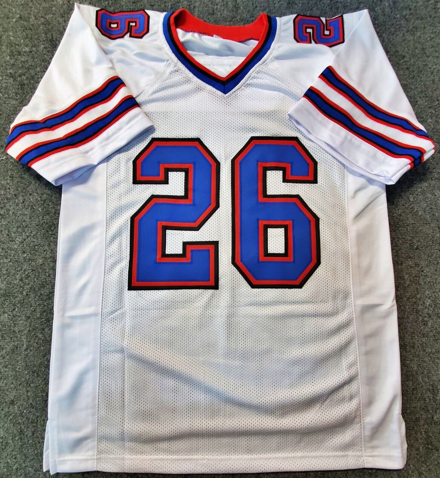 MVP Authentics Buffalo Bills Devin Singletary Autographed Signed Jersey Beckett Coa 107.10 sports jersey framing , jersey framing