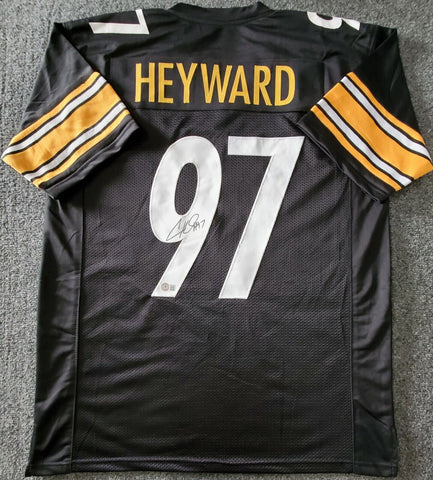 Cameron Heyward Signed Pittsburgh Steelers Jersey (Beckett COA) 3xPro –