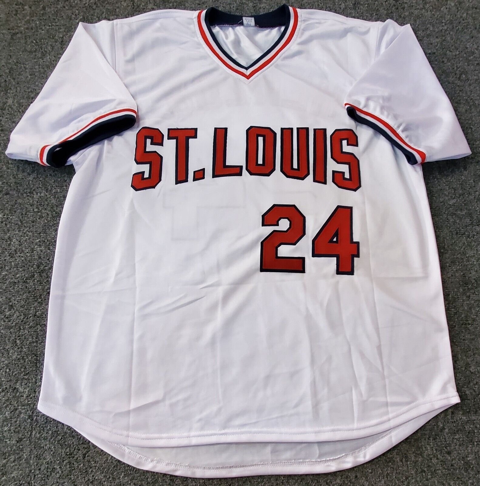 St Louis Cardinals Style Whitey Herzog Autographed Signed Custom
