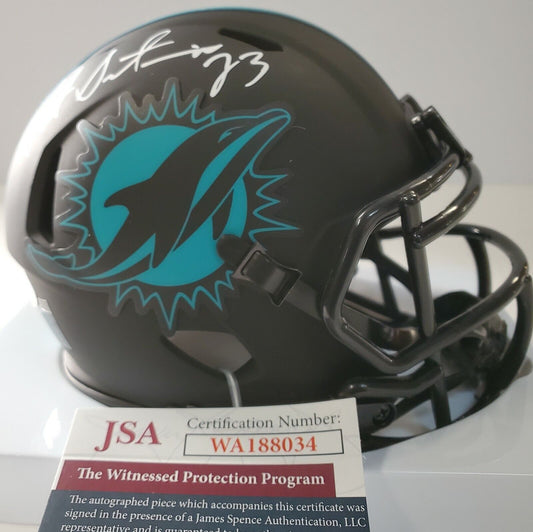 MVP Authentics Patrick Surtain Autographed Signed Miami Dolphins Eclipse Mini Helmet Jsa Coa 99 sports jersey framing , jersey framing