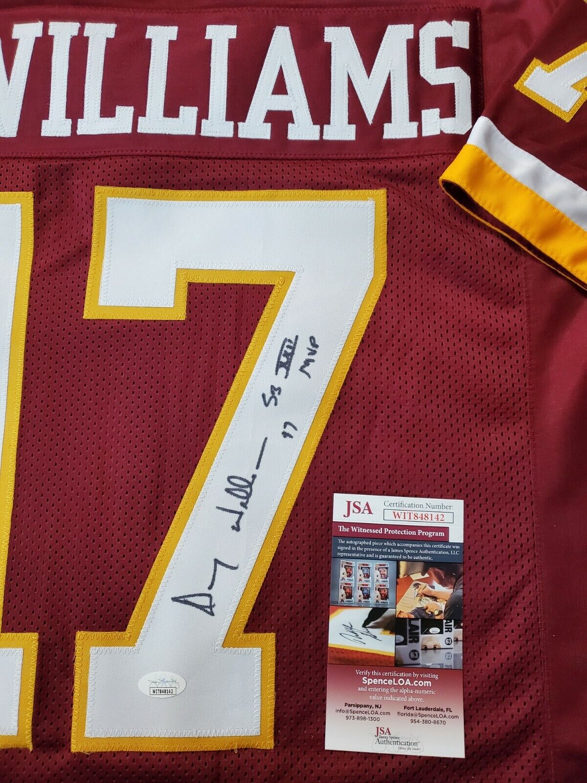 Doug williams outlet jersey