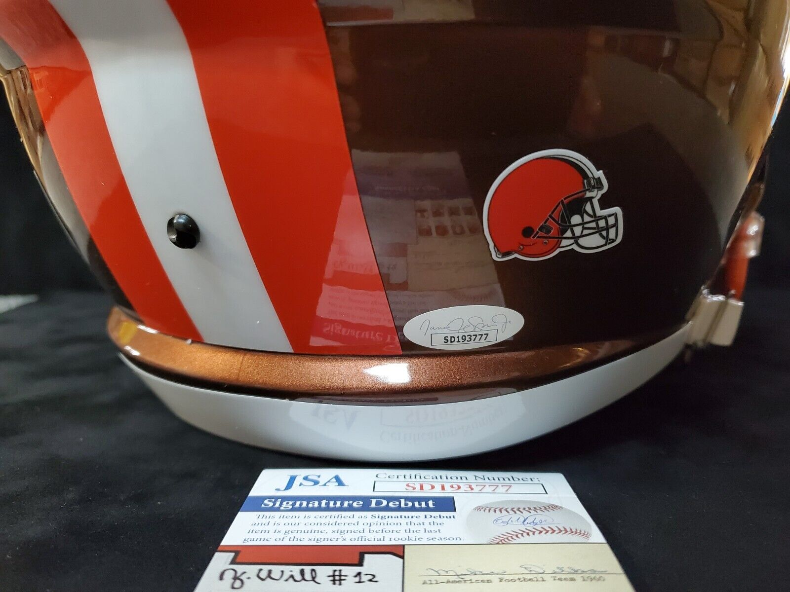 Cleveland browns hot sale hard hat