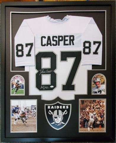 Autographed DAVE CASPER 11X14 Oakland Raiders photo