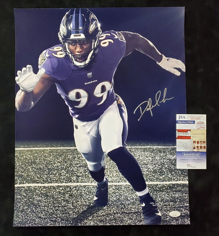 Framed Autographed/Signed Odafe Oweh 33x42 Baltimore Color Rush Football  Jersey JSA COA - Hall of Fame Sports Memorabilia