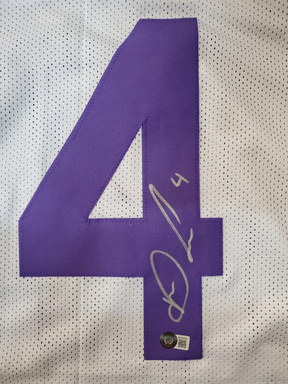 Framed Minnesota Vikings Dalvin Cook Autographed Signed Jersey Beckett Holo