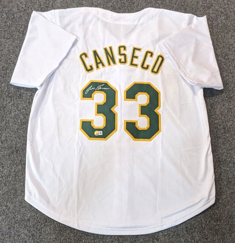 Jose Canseco Autographed Yellow Baseball Jersey: BM Authentics – HUMBL  Authentics