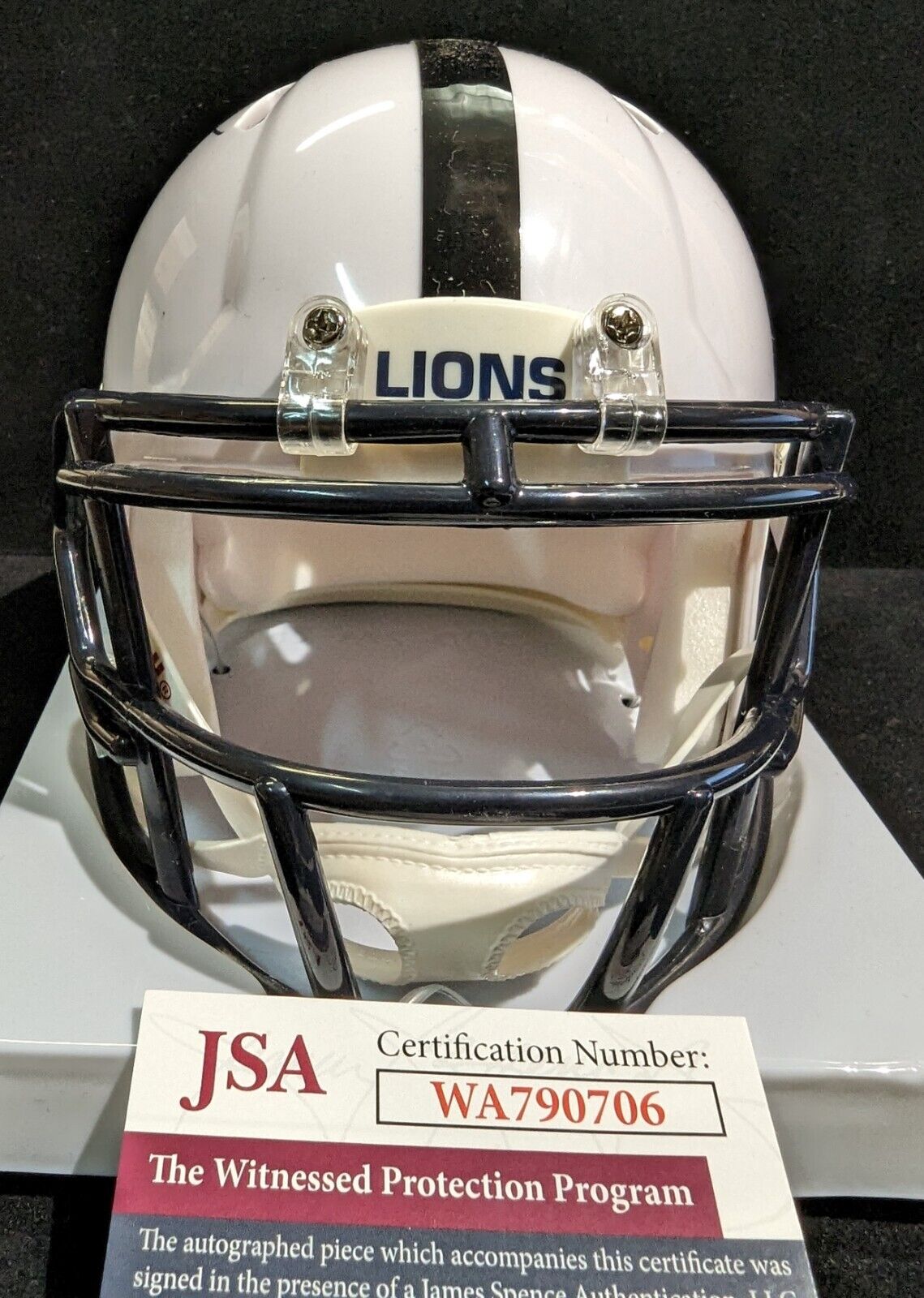 Jack Ham Autographed Penn State Nittany Lions Mini Helmet - JSA COA - NOTE