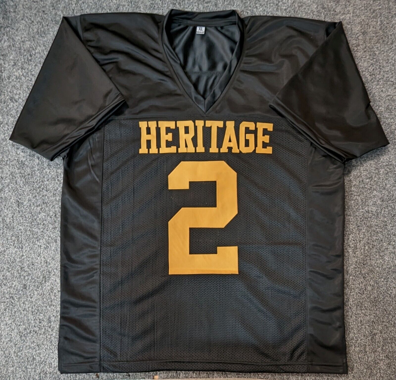 Black and outlet gold patriots jersey