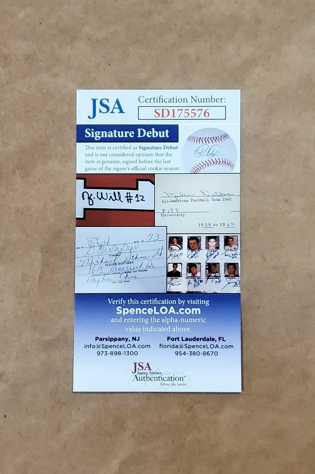 Img Academy Ascenders Nolan Smith Jr Autographed Signed Jersey Jsa