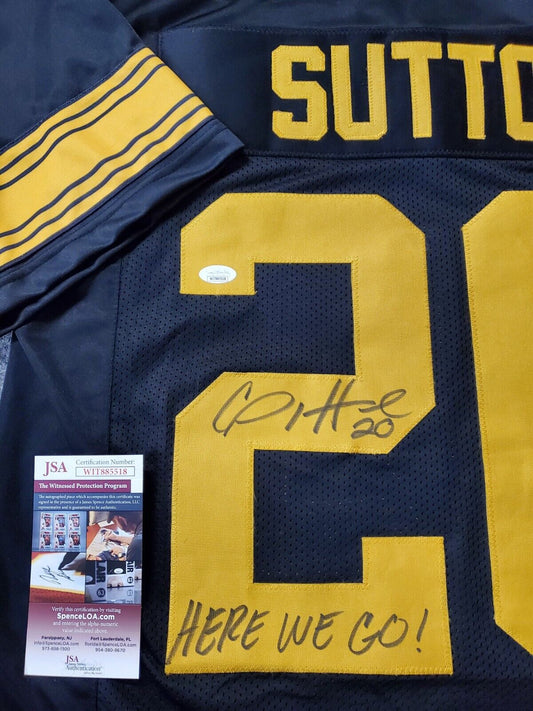 Pittsburgh Steelers Gerry Mullins Autographed Signed Jersey Jsa