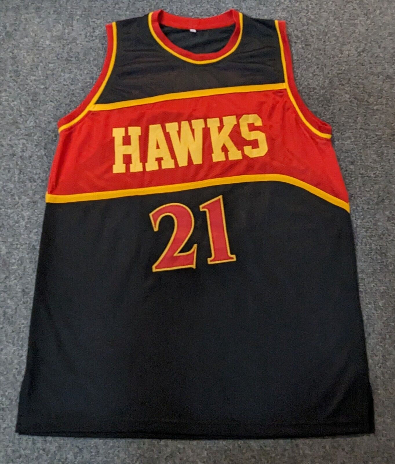 Nba hand signed Atlanta Hawks online jersey