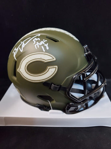 Chicago Bears Matt Suhey Autographed Inscribed Speed Mini Helmet Becke –  MVP Authentics