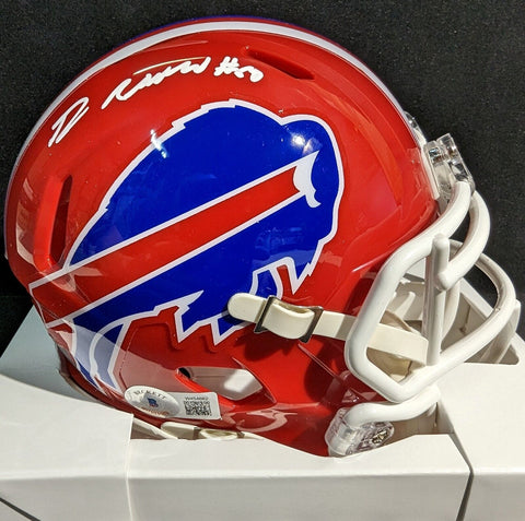 Buffalo Bills Drew Bledsoe Signed Throwback Mini Helmet Beckett Holo – MVP  Authentics