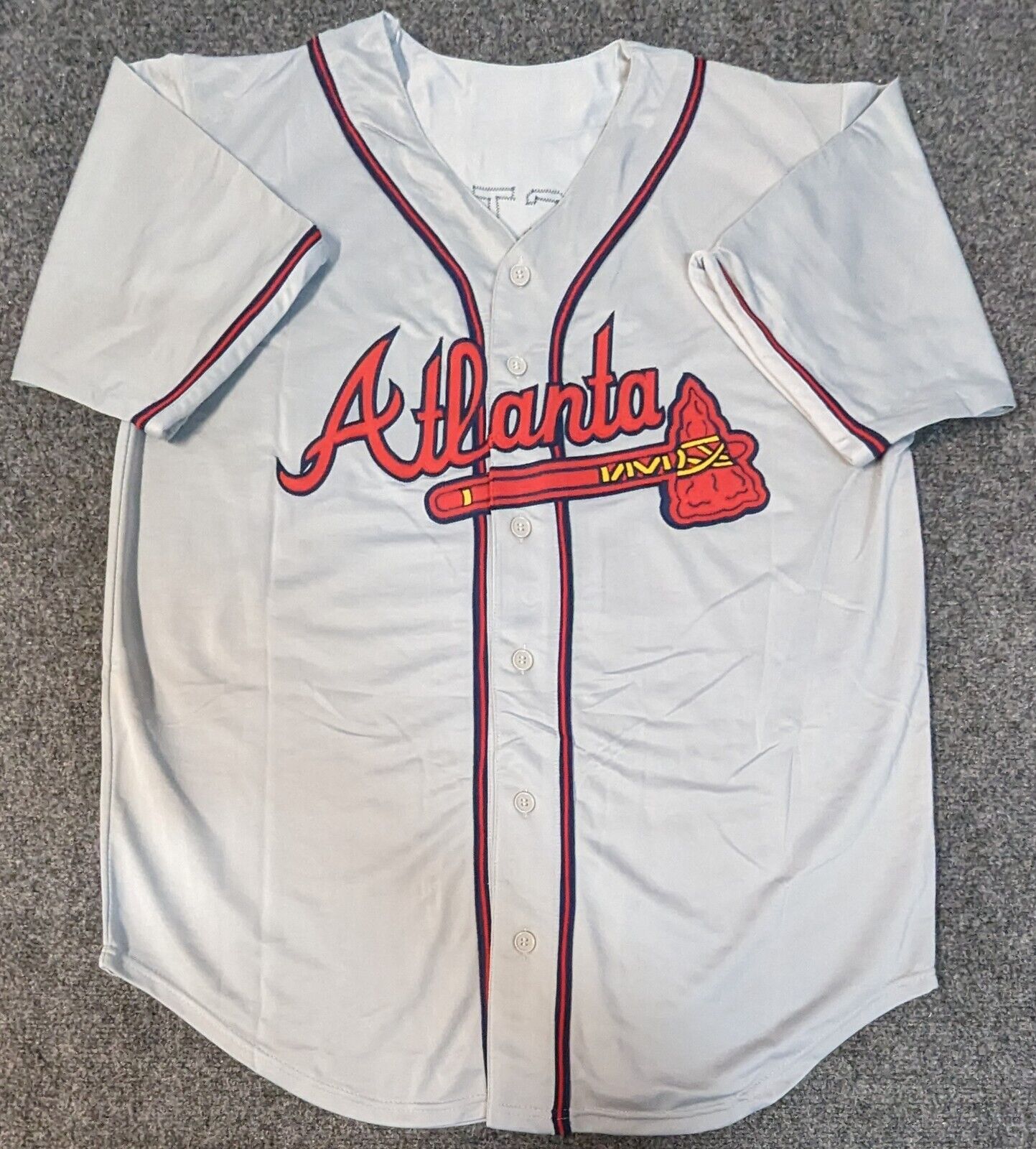 David justice sale atlanta braves jersey