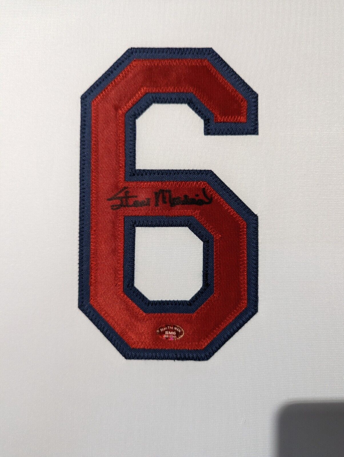 Stan Musial Autographed Signed St. Louis Cardinals Jersey With JSA COA