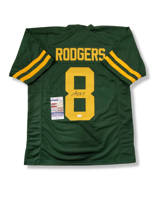 MVP Authentics Green Bay Packers Amari Rodgers Autographed Signed Jersey Jsa Coa 121.50 sports jersey framing , jersey framing