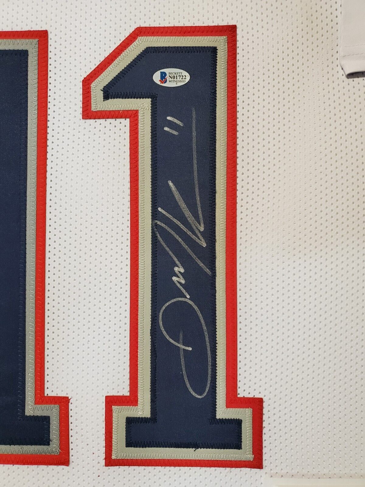 Julian edelman hot sale autographed jersey