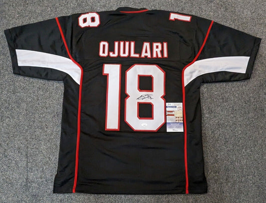 MVP Authentics Arizona Cardinals Bj Ojulari Autographed Signed Jersey Jsa Coa 108 sports jersey framing , jersey framing