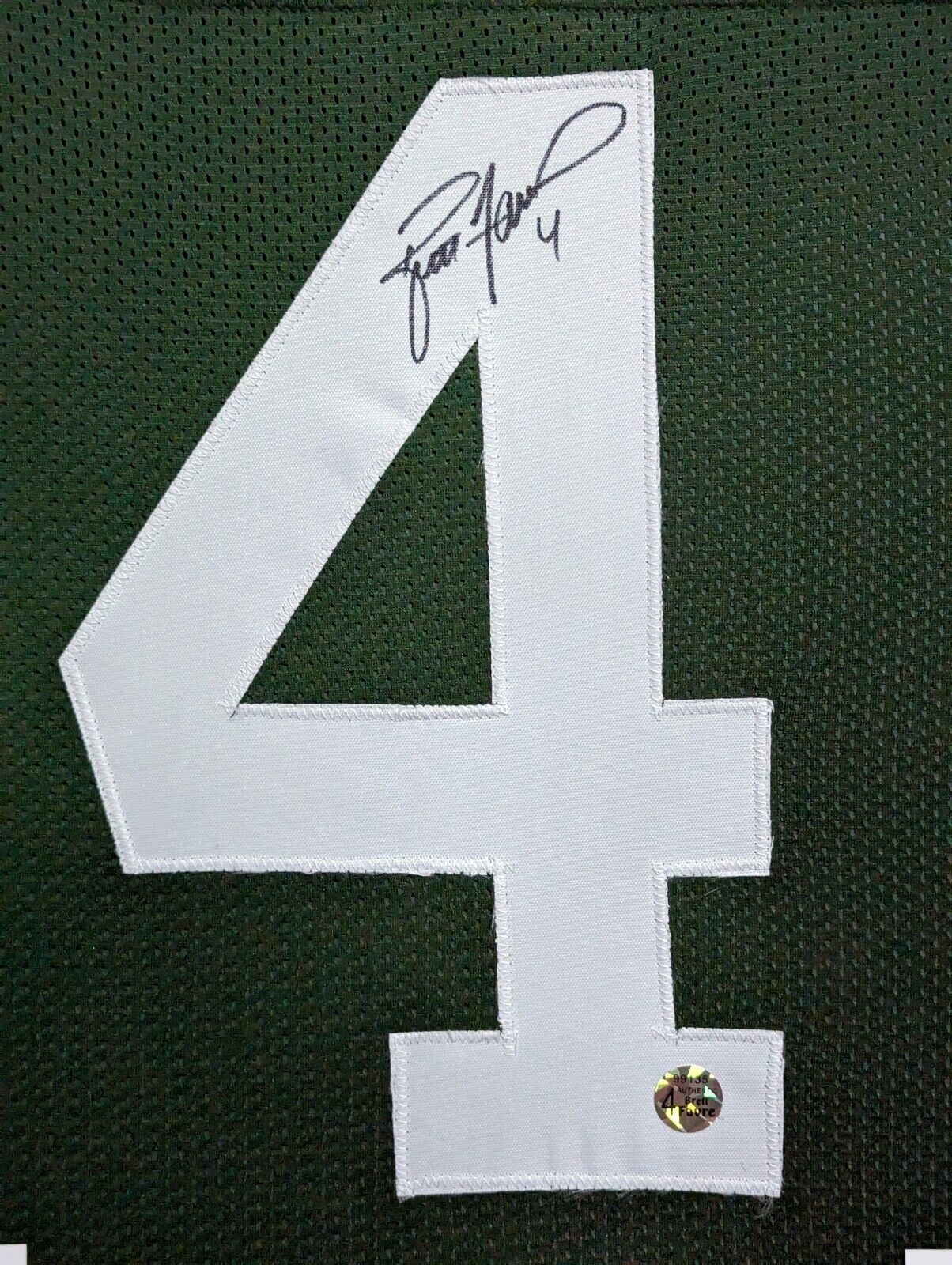 Brett favre autographed jersey deals