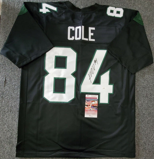 MVP Authentics N.Y. Jets Keelan Cole Autographed Signed Jersey Jsa Coa 134.10 sports jersey framing , jersey framing