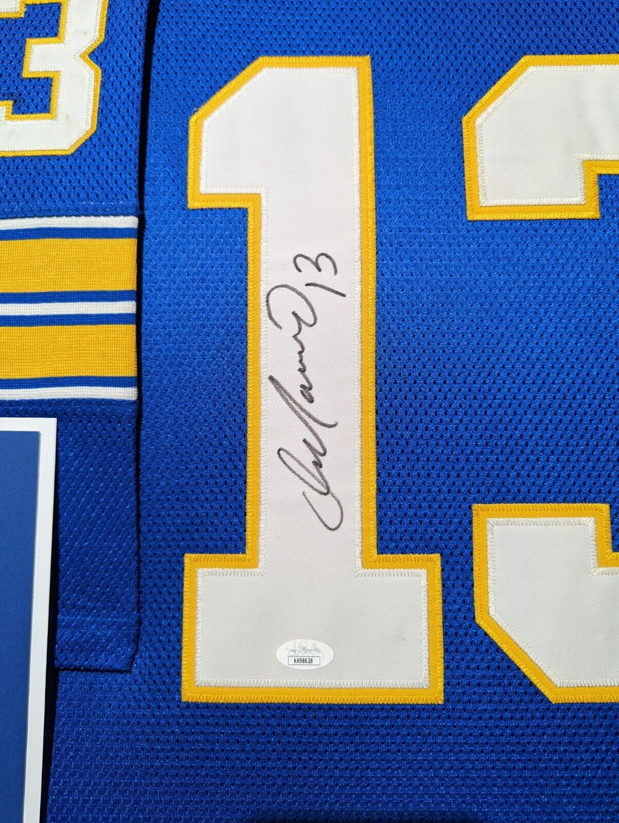 Jersey Framing MVP Authentics