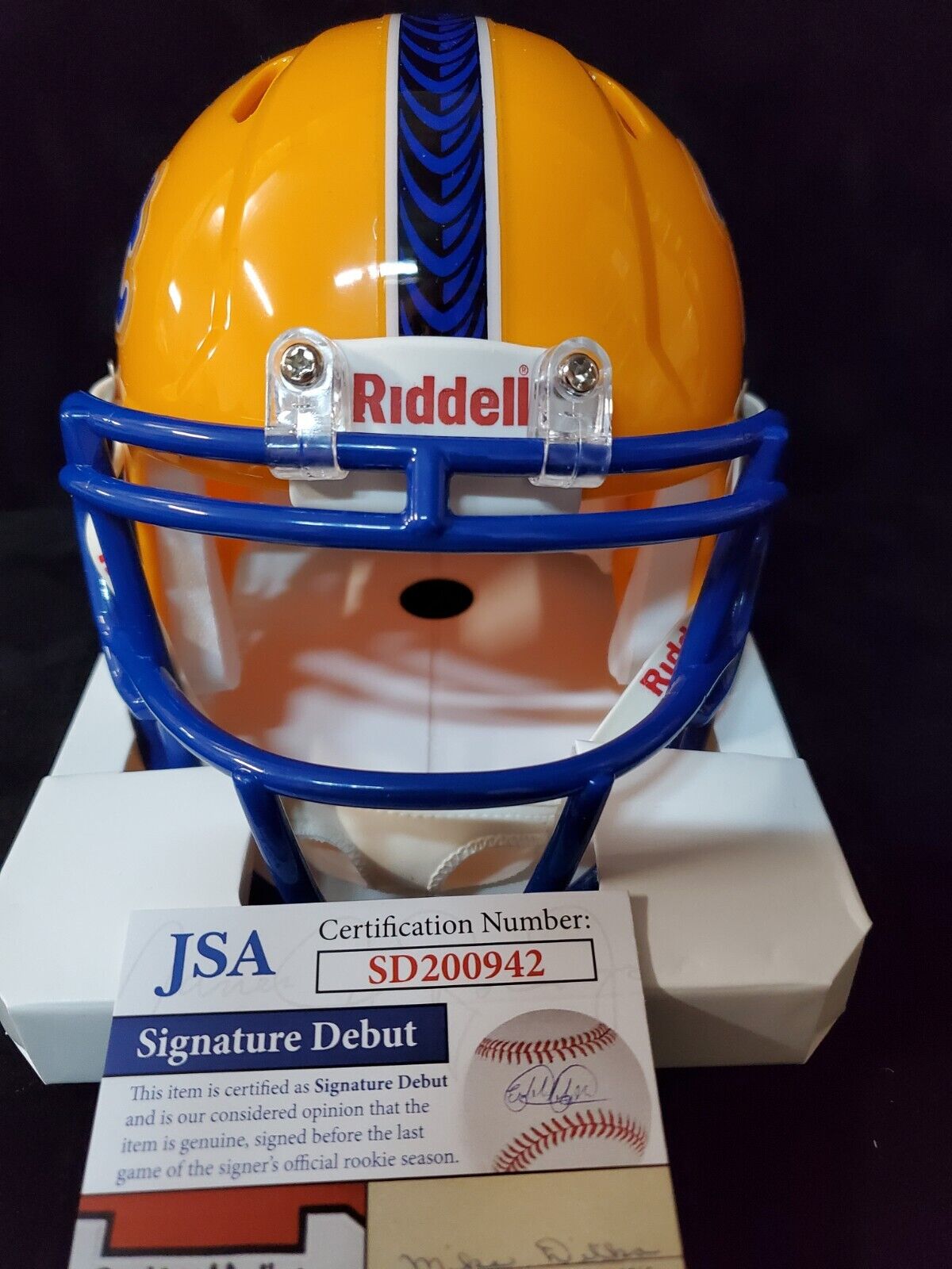 Pitt panthers mini store helmet