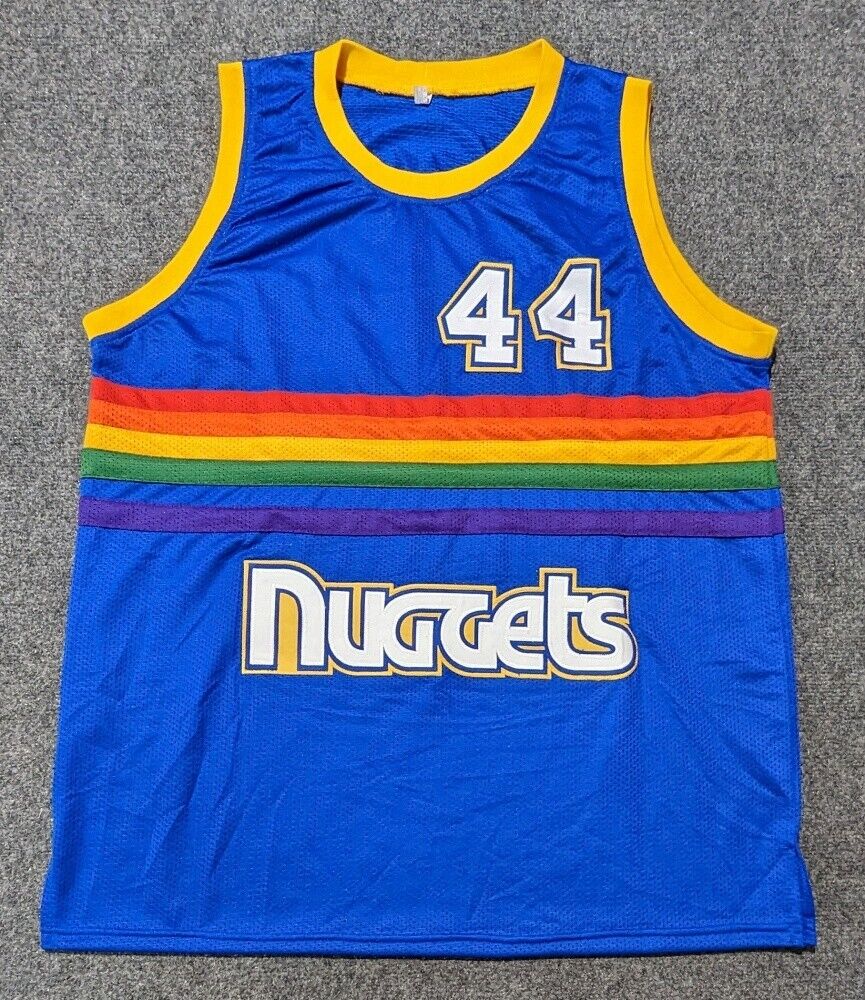 Denver nuggets sales blue rainbow jersey