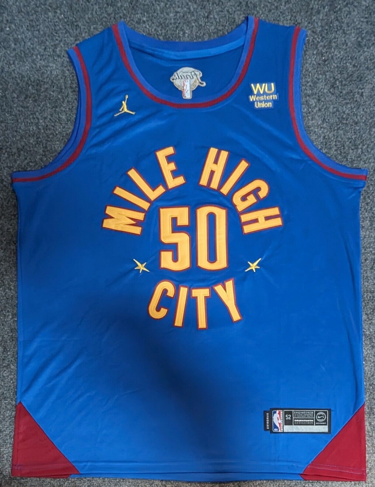 Denver nuggets best sale mile high jersey