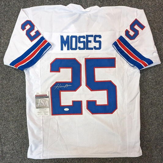 MVP Authentics Buffalo Bills Haven Moses Autographed Signed Jersey Jsa Coa 72 sports jersey framing , jersey framing