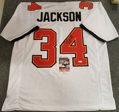 Dexter Jackson Autographed Tampa Bay (Red #34) Custom Jersey w/ SB XXX –  Palm Beach Autographs LLC