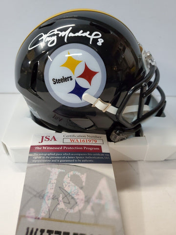 Pittsburgh Steelers Tommy Maddox Signed Speed Throwback Mini Helmet Js –  MVP Authentics