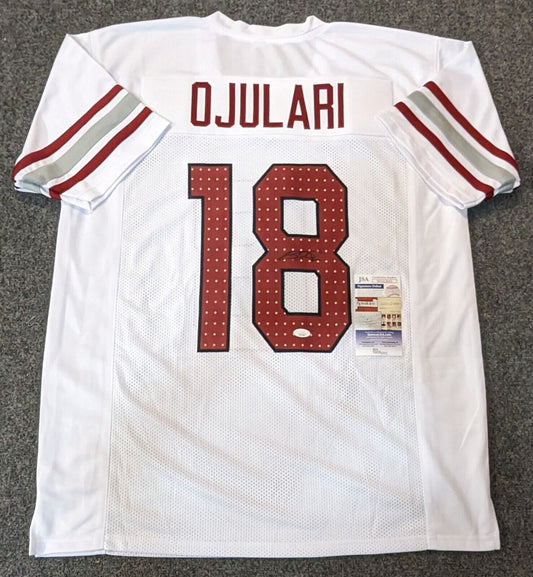 MVP Authentics Arizona Cardinals Bj Ojulari Autographed Signed Jersey Jsa Coa 108 sports jersey framing , jersey framing