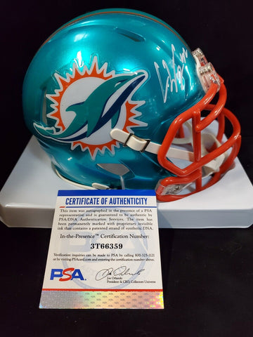 MIAMI DOLPHINS CHRISTIAN WILKINS AUTOGRAPHED SIGNED JERSEY PSA COA