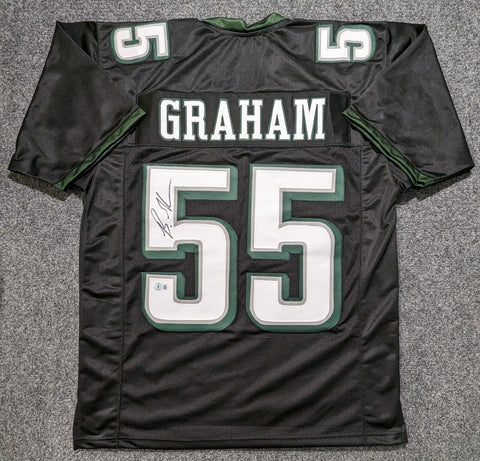 Framed Autographed/signed Brandon Graham 33x42 Philadelphia 