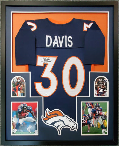 HAVEN MOSES Signed Denver Broncos Custom Jersey (JSA Witness COA)