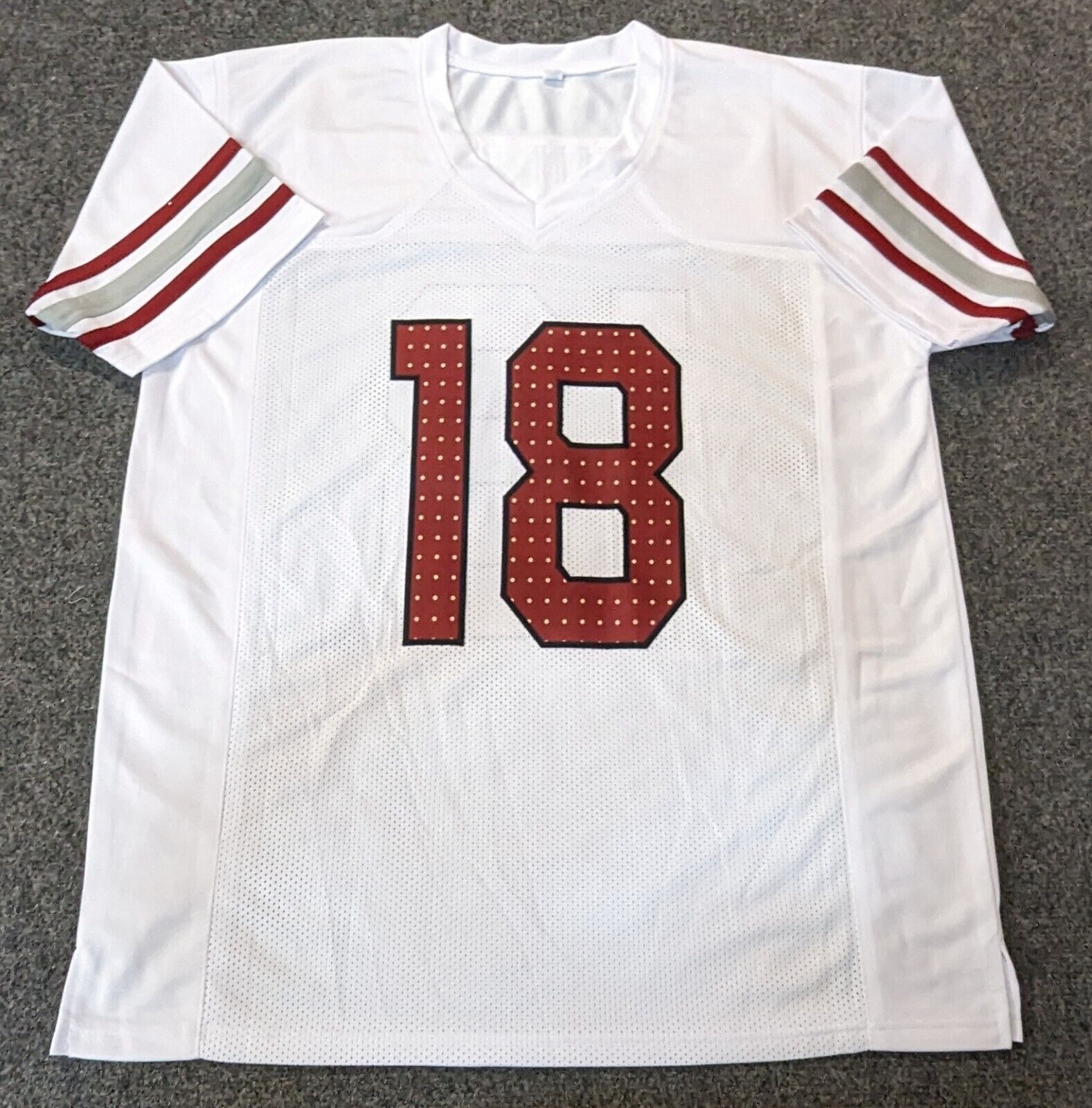 Arizona Cardinals Custom Game Jersey - White Custom Jerseys Nfl