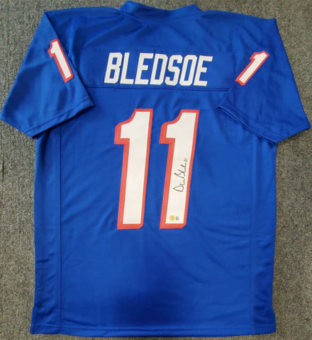 Drew Bledsoe Autographed Authentic Patriots Jersey Flying Elvis COA NWT  Starter