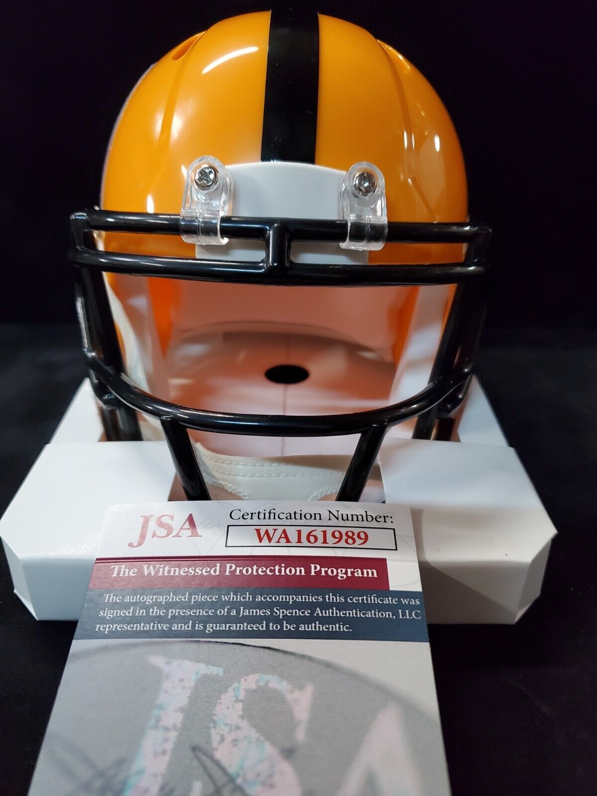 Pittsburgh Steelers Tommy Maddox Signed Speed Throwback Mini Helmet Js –  MVP Authentics