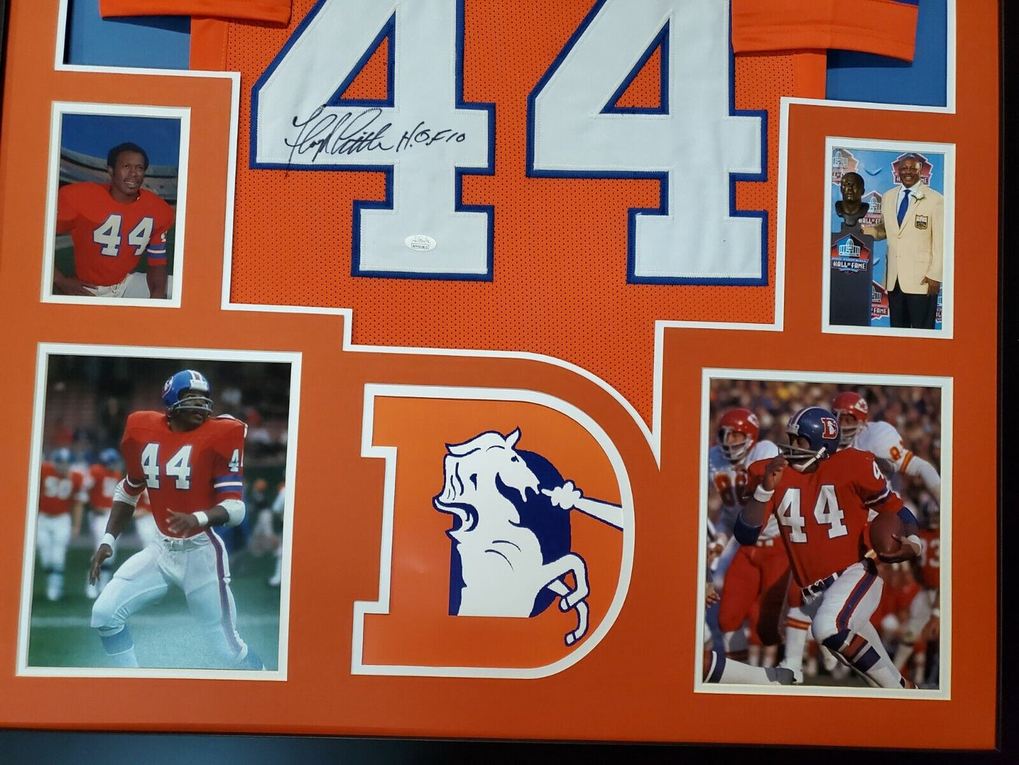 Framed Denver Broncos Floyd Little Autographed Signed Jersey Jsa Coa – MVP  Authentics