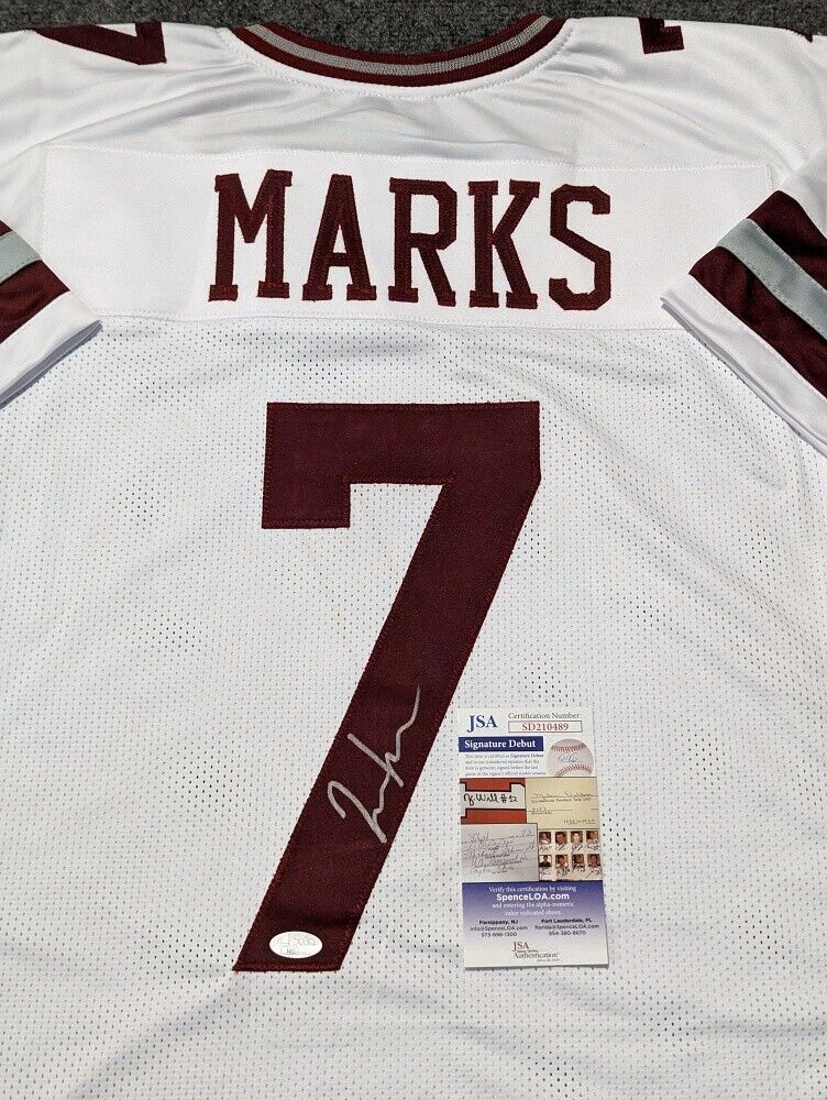 MVP Authentics Mississippi State Bulldogs Jo'quavious Marks Autographed Signed Jersey Jsa Coa 108 sports jersey framing , jersey framing