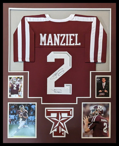 Johnny Manziel Cleveland Browns Autographed Practice Jersey JSA COA –