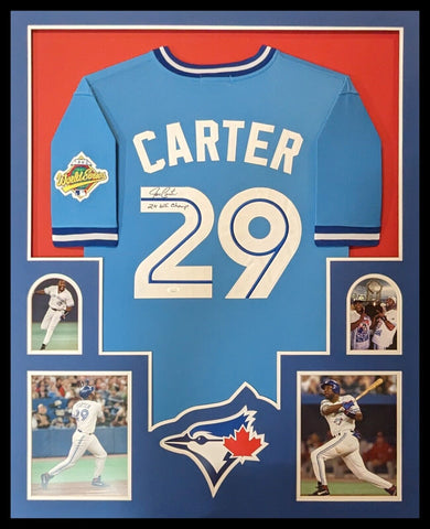 Joe Carter Autographed Toronto Blue Jays Jersey - NHL Auctions