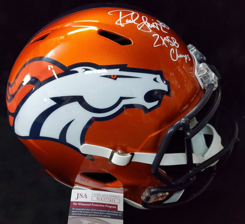 Denver Broncos Kj Hamler Autographed Inscribed Full Sz Lunar Rep Helme –  MVP Authentics