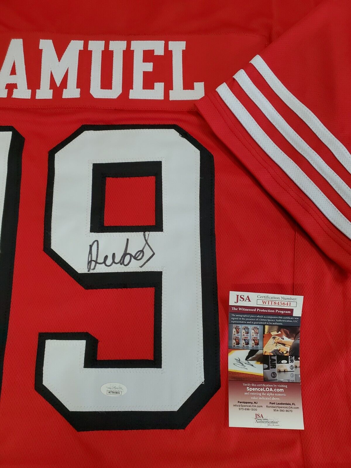 jersey signed