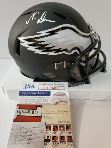 Nakobe Dean Philadelphia Eagles Autographed Speed Mini Helmet