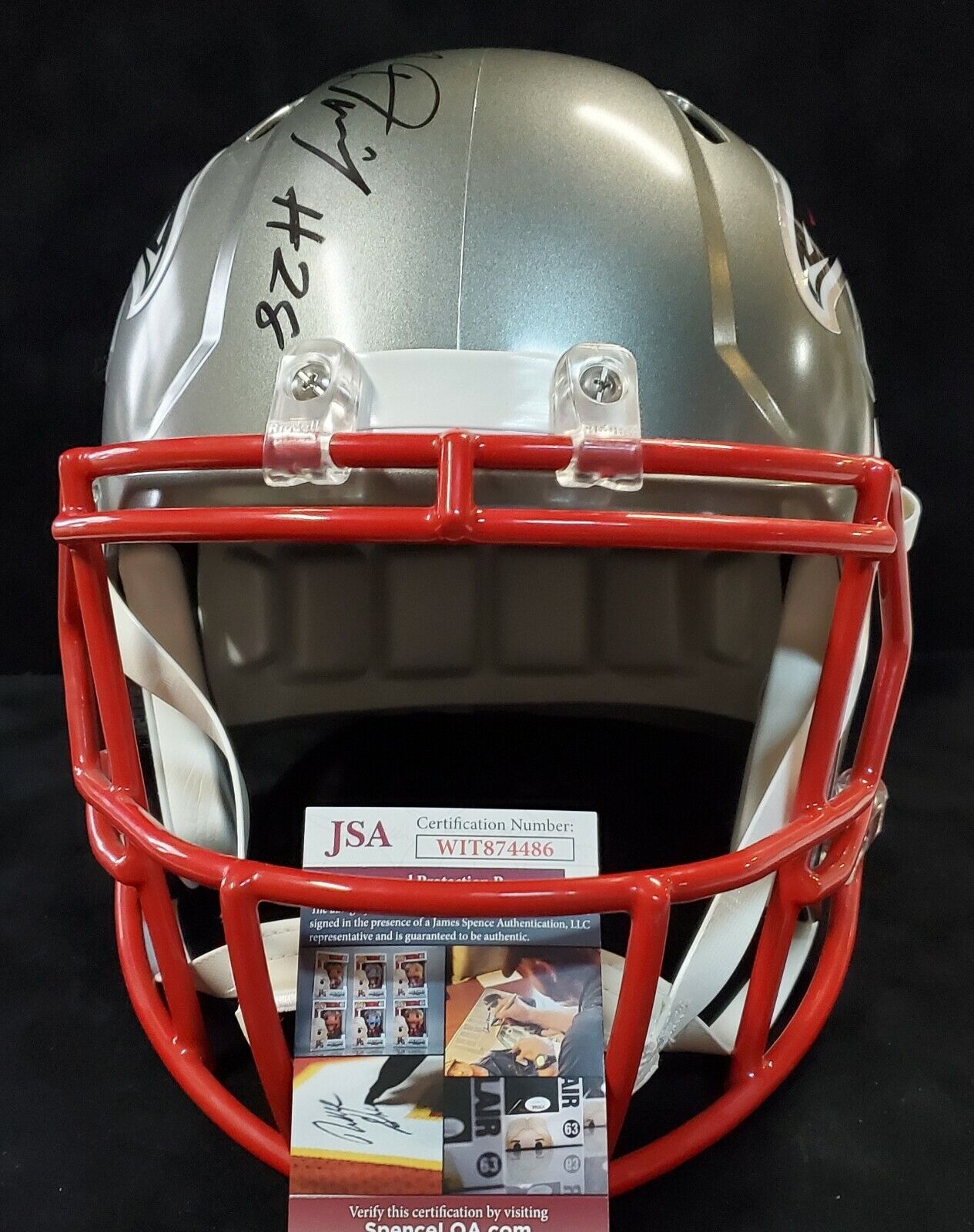 Atlanta Falcons Frank Darby Autographed Signed Lunar Mini Helmet Jsa C –  MVP Authentics