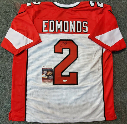 MVP Authentics Arizona Cardinals Chase Edmonds Autographed Signed Jersey Jsa Coa 99 sports jersey framing , jersey framing