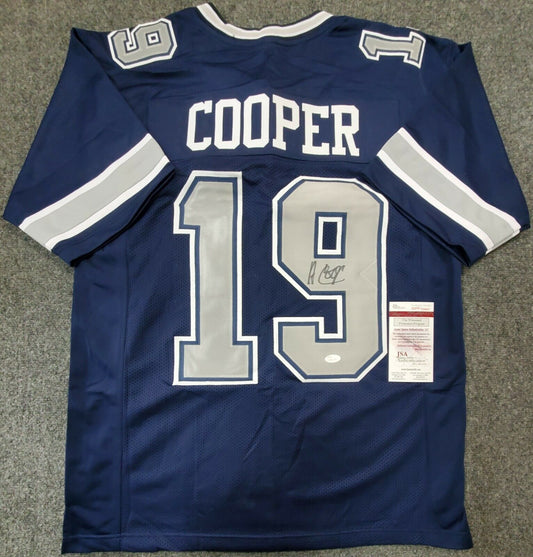 MVP Authentics Dallas Cowboys Amari Cooper Autographed Signed Jersey Jsa  Coa 135 sports jersey framing , jersey framing